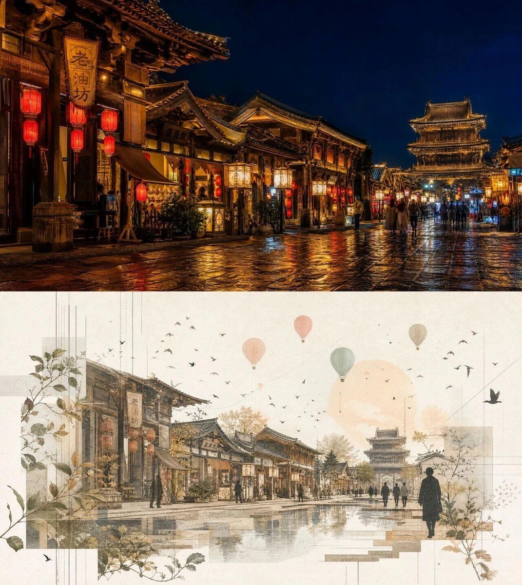 Architectural Landscape Competition Collage output 2