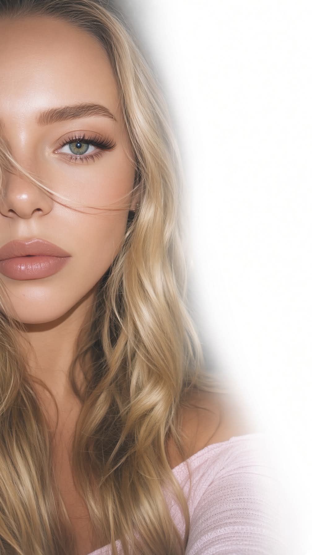 Y2K Flash Beauty Selfie