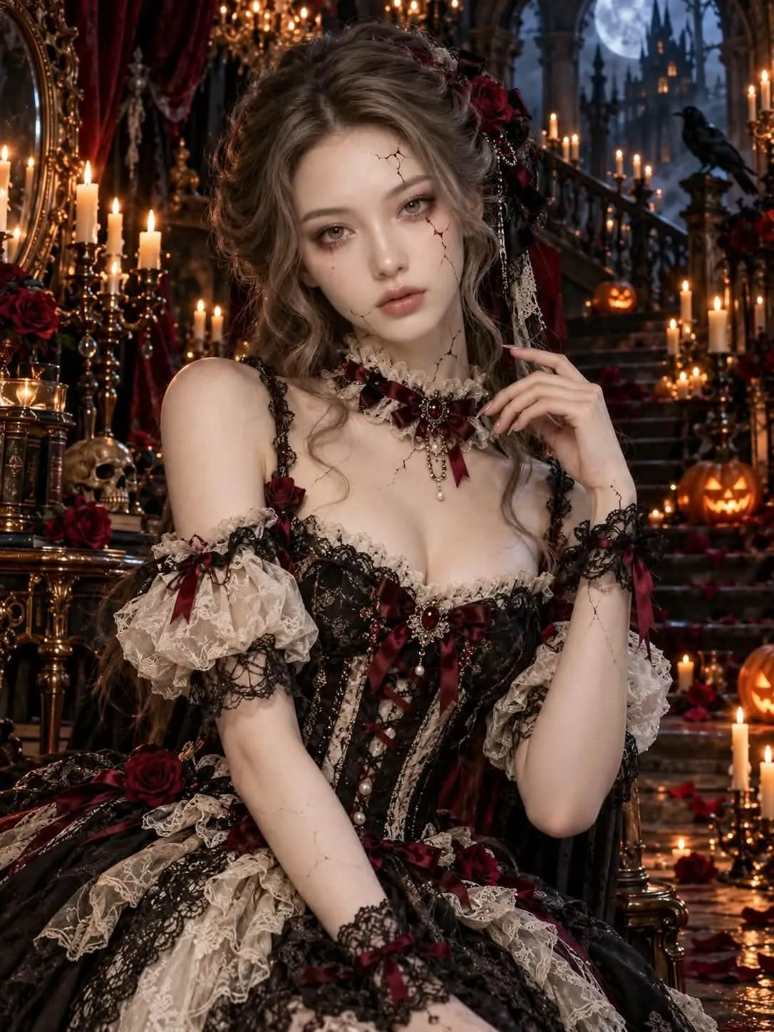 Haunting Halloween Party Look output 2