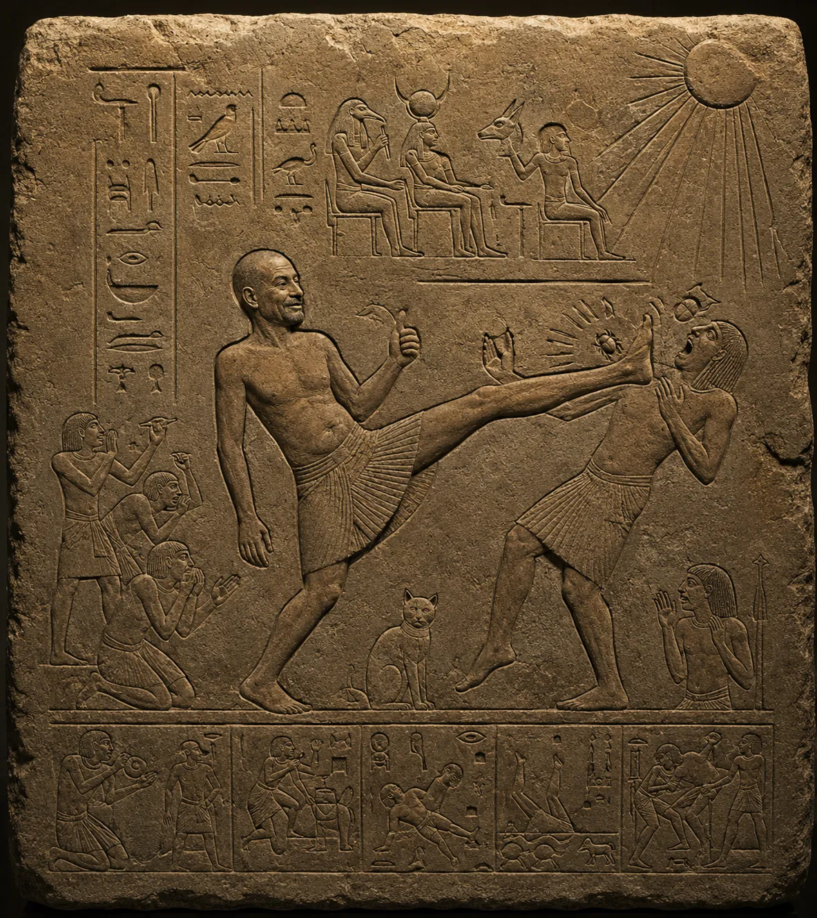 A Modern Mishap Immortalized in Ancient Egyptian Relief output 3