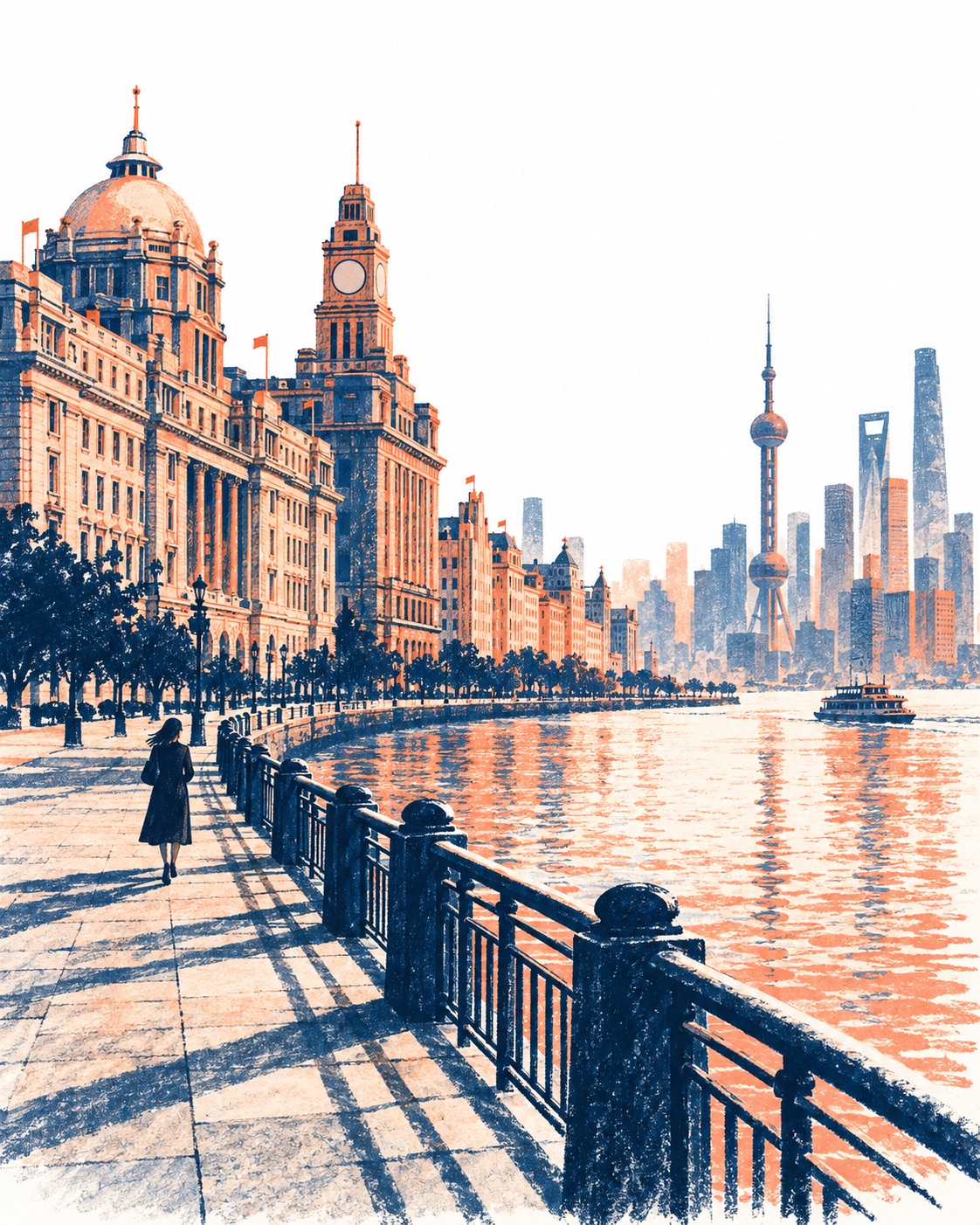 Two-Ink Neighborhood Lithograph output 3