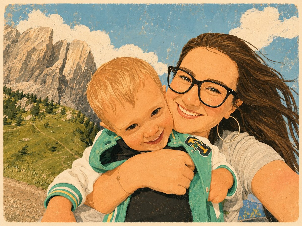 Naïve Designer-Poster Illustration from a Photo output 5