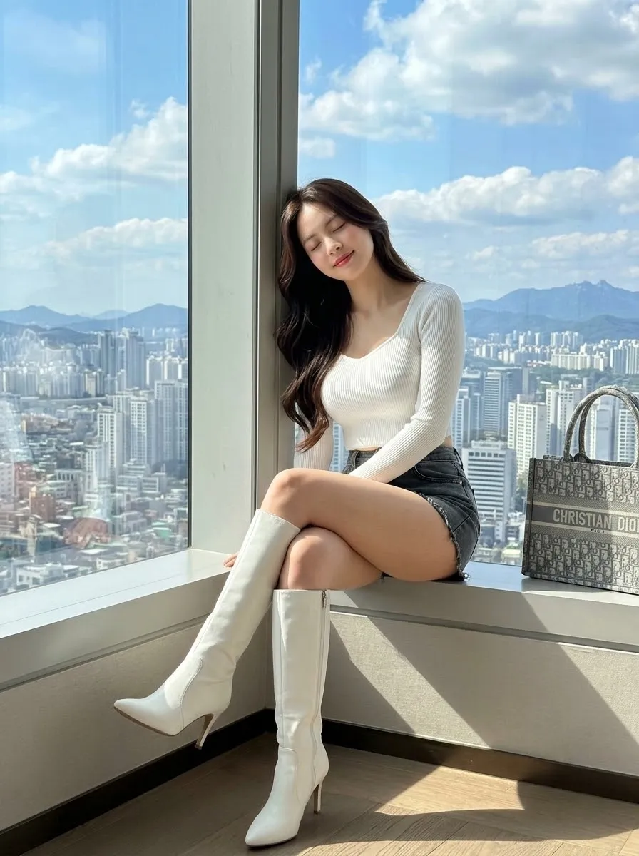 Luxury High-Rise Window Portrait output 7