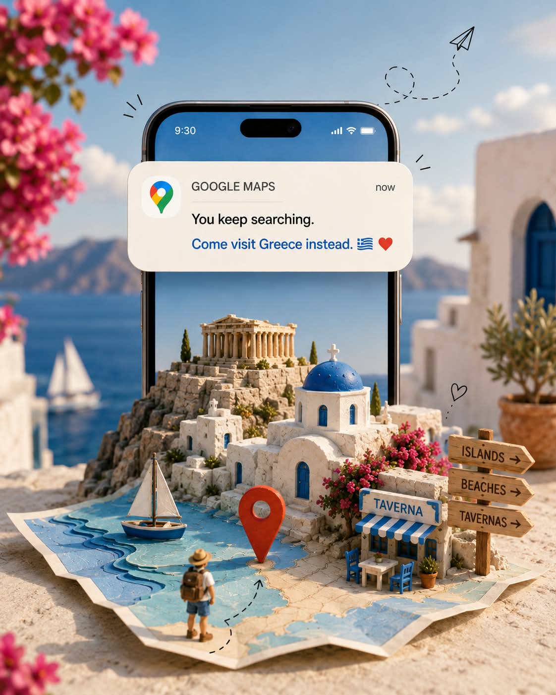 Handcrafted Miniature Travel Campaign