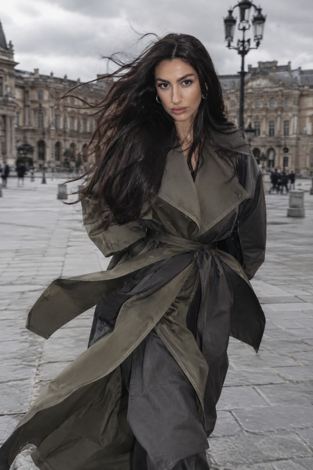 Windy City Square Street-Fashion Photograph