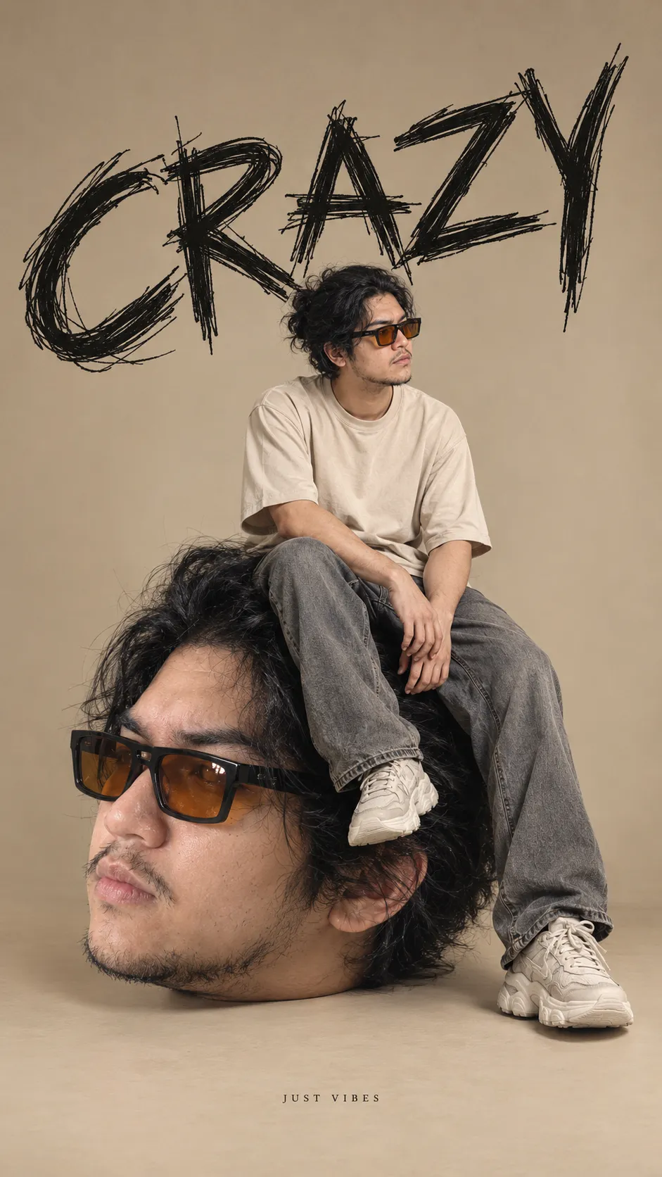 Surreal CRAZY Fashion Editorial Poster output 1