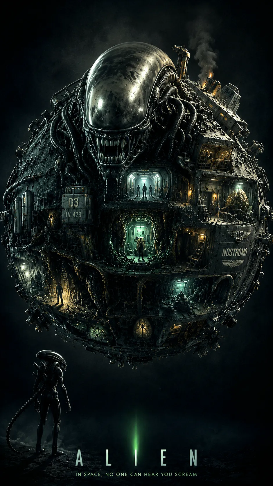 Spherical Miniature World Diorama output 11
