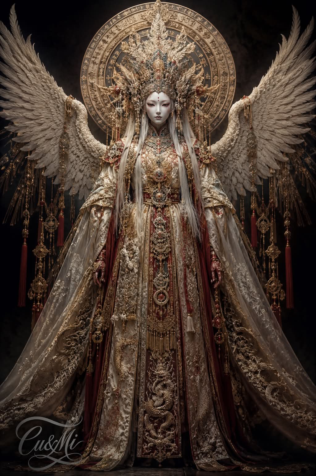 Celestial Imperial Goddess Portrait output 2