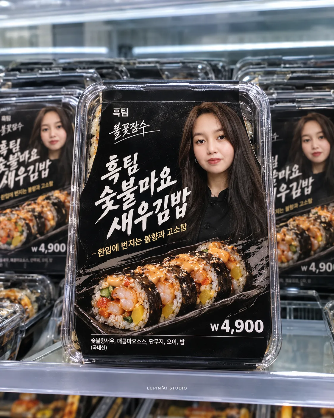 Personalized Korean Convenience-Store Chef Product Ad output 2