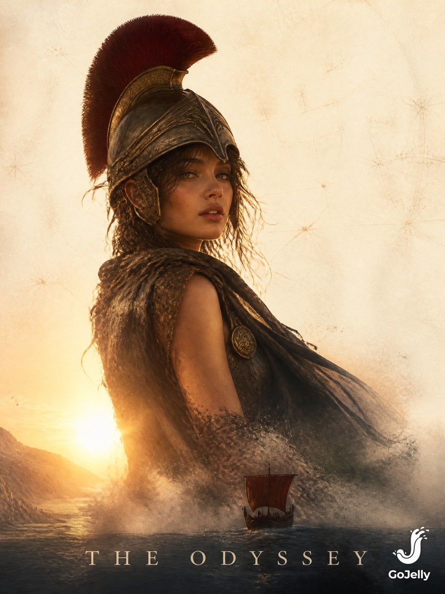 The Odyssey — Ancient Epic Poster output 3