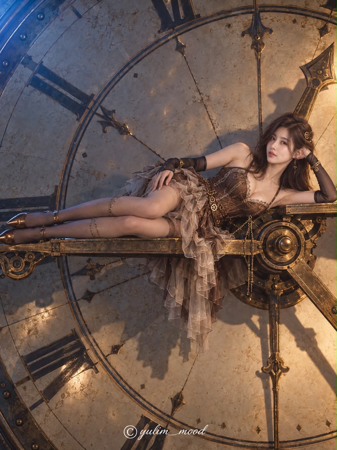 Clockwork Fairy: Resting on Time