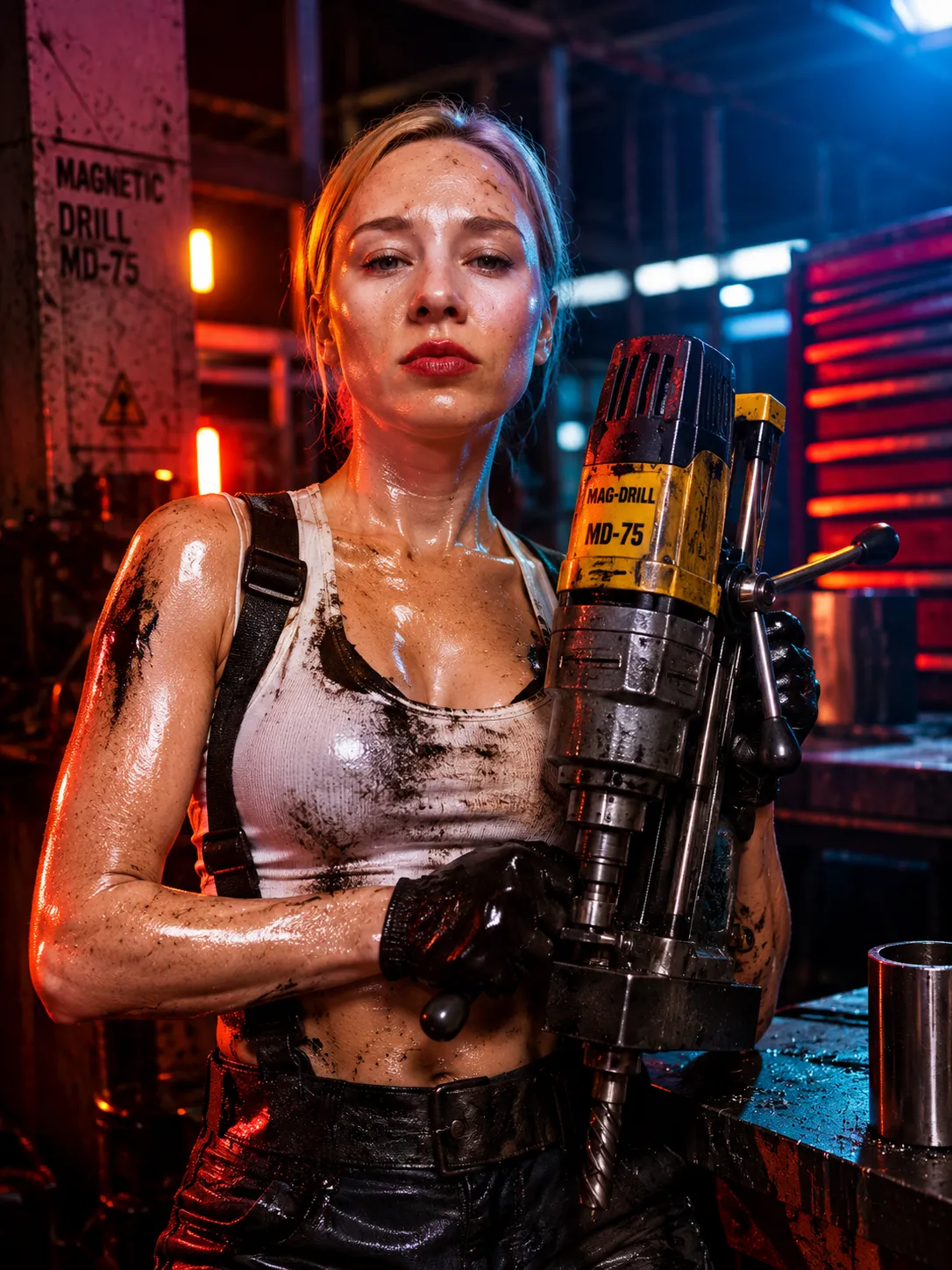 Industrial Fashion Portrait Inspired by “Satisfaction” output 2