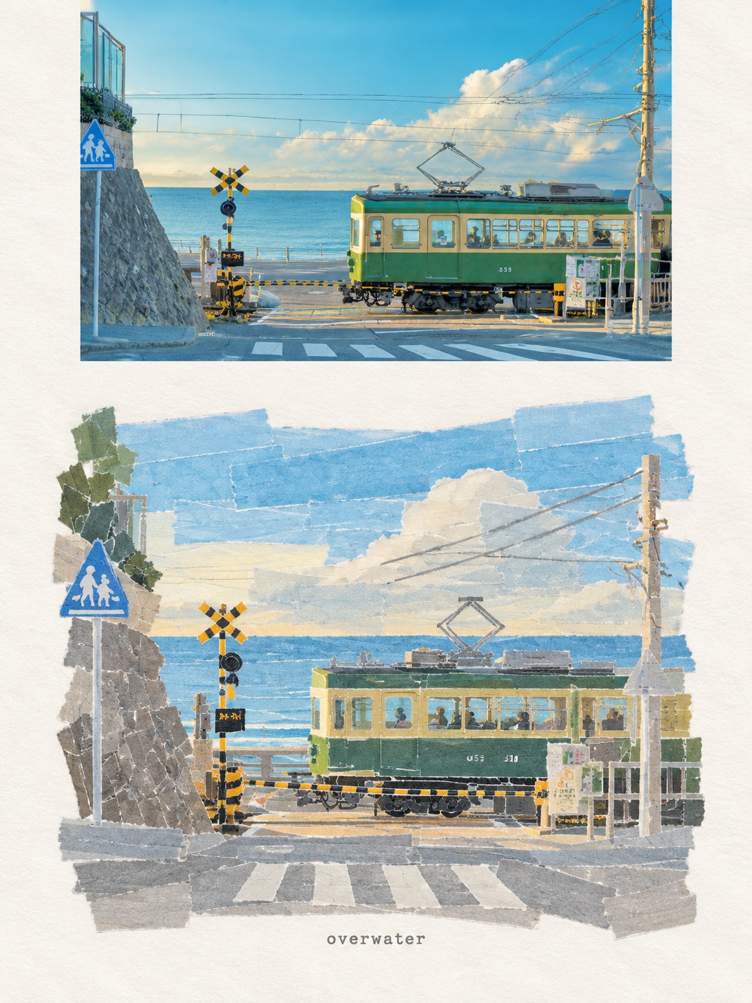 Photo to Washi-Tape Collage output 6