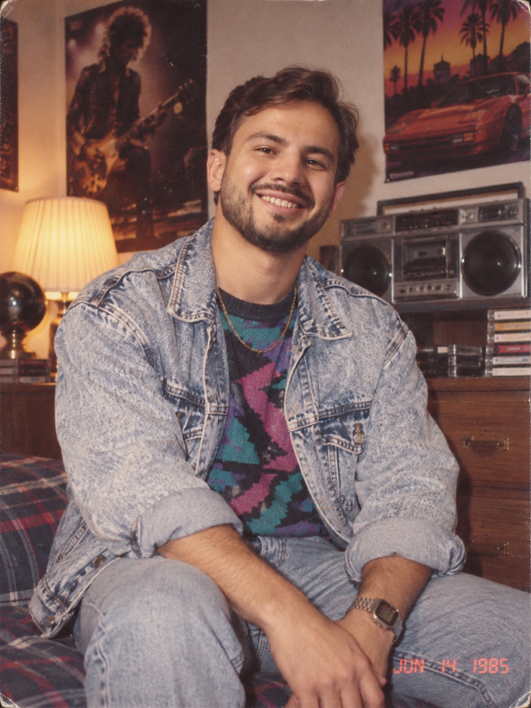 Reimagine My Photo in 1985 output 3