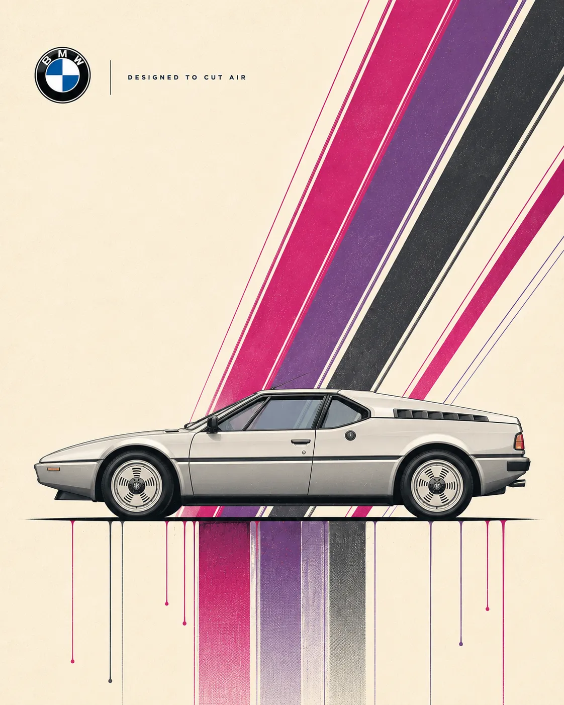 Swiss Modernist Automotive Poster output 7
