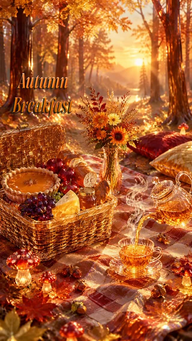 Crystal Autumn Picnic Animation