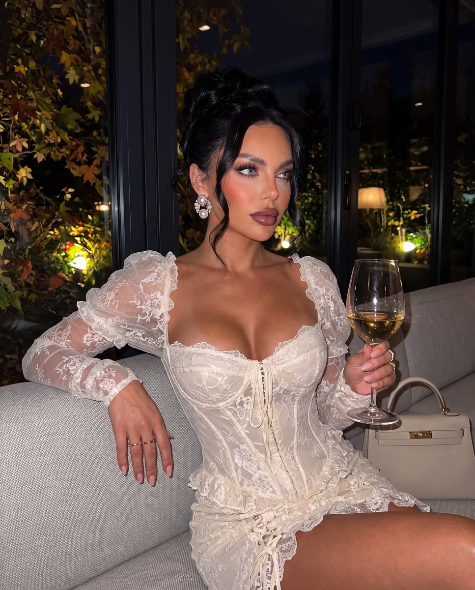 Candid Nighttime Luxury Portrait