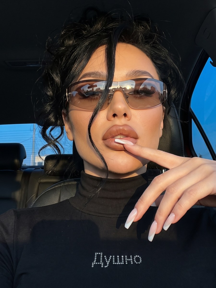 Dramatic iPhone Selfie in a Car output 1