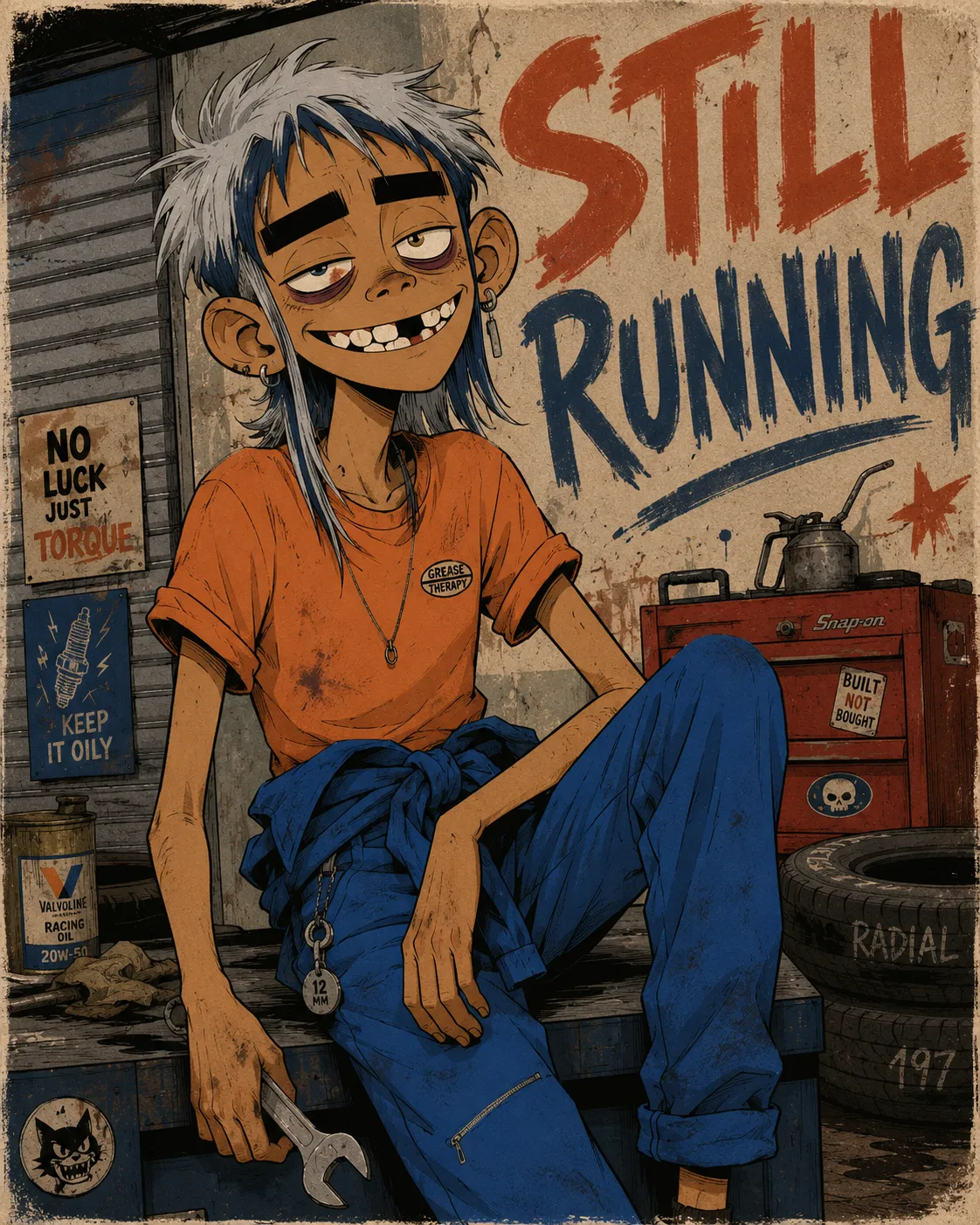 Alternative Character Poster Illustration output 8
