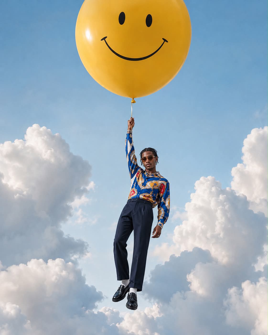 Smiley Balloon Fashion Editorial output 2
