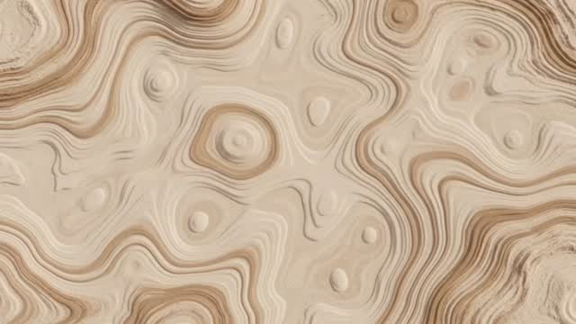 Luxury Sofa Materializing from Mineral Particles