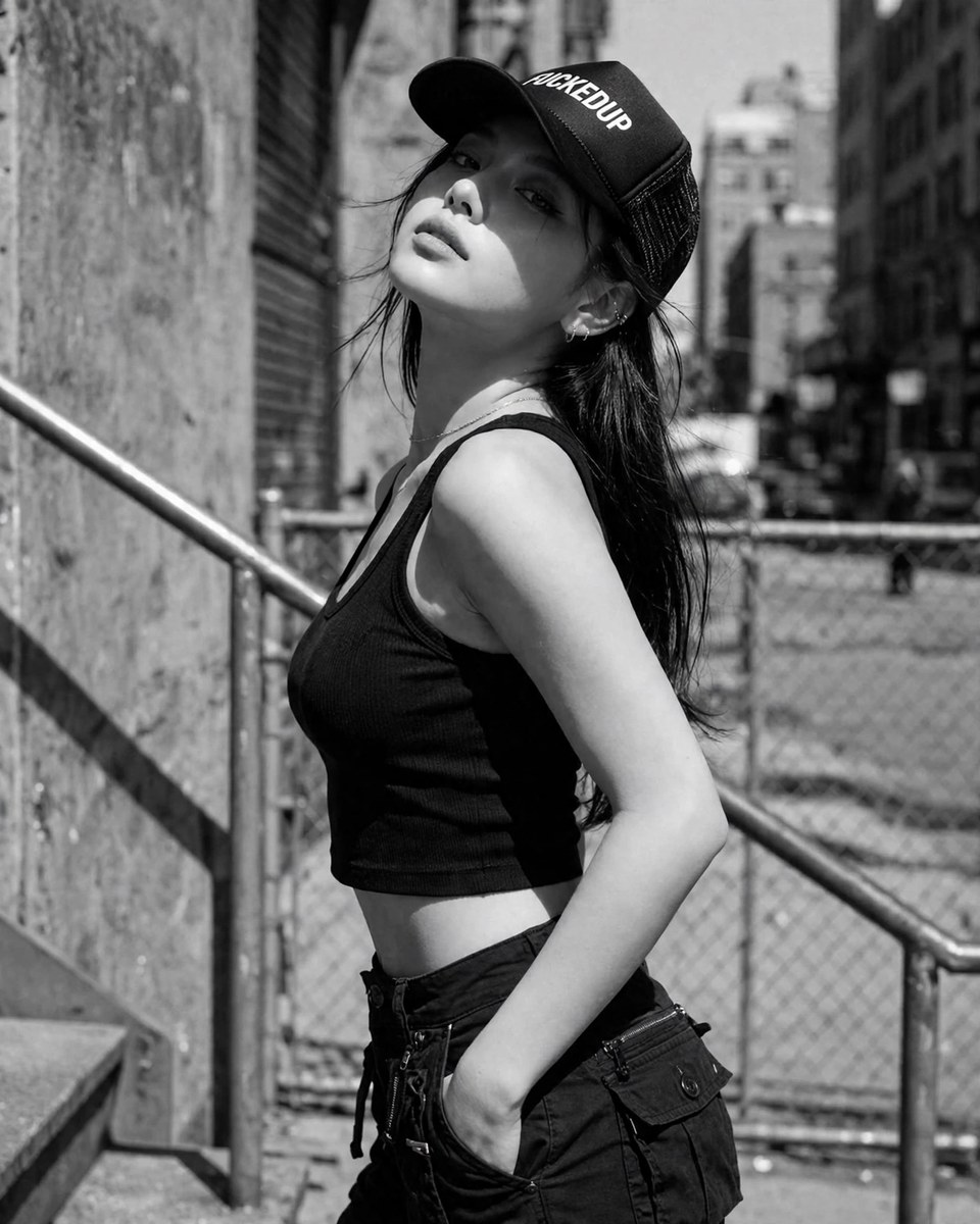 Monochrome Urban Street Portrait output 3