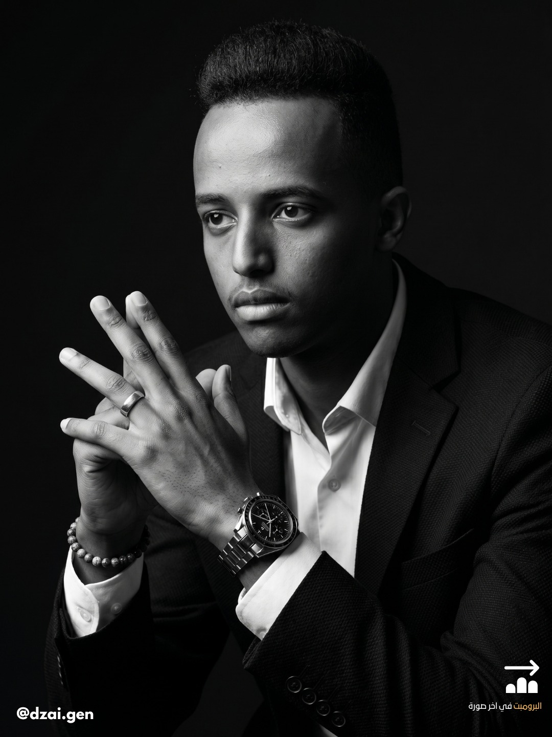 Cinematic Chiaroscuro Portrait of a Man output 5