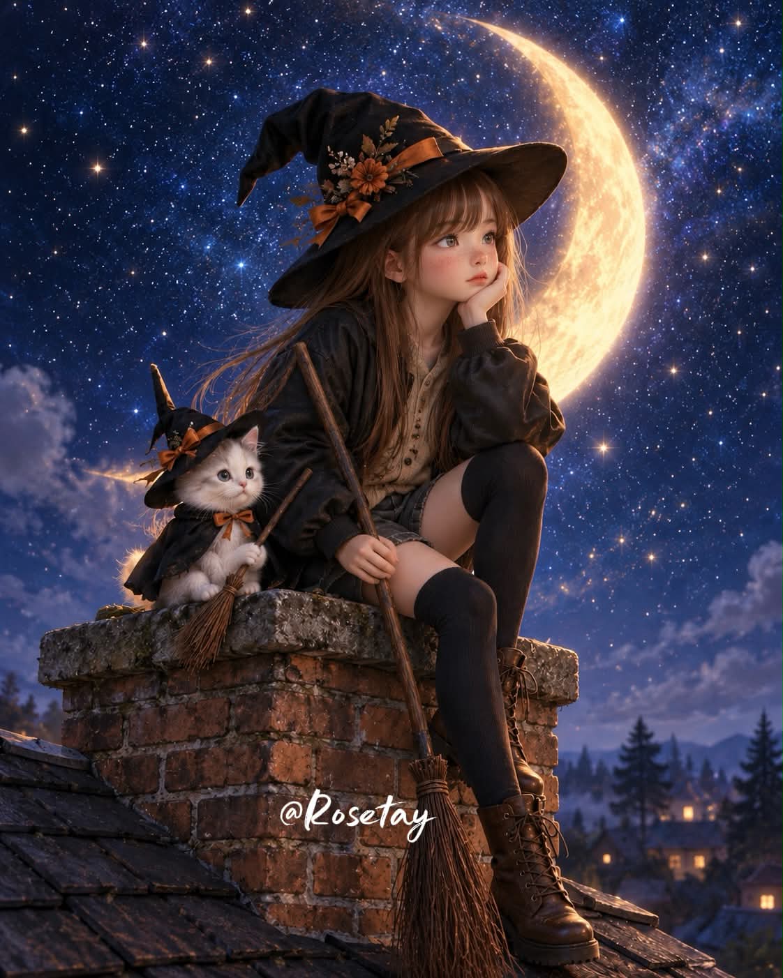 Witching Hour 3D Night Scene