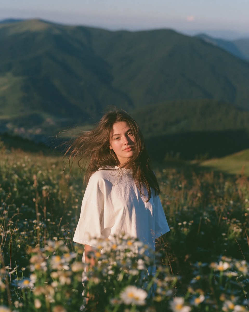 Alpine Meadow Golden-Hour Portrait output 4