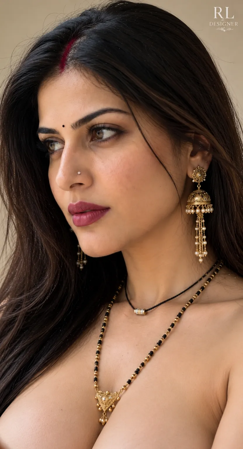Photorealistic Portrait of an Indian Woman