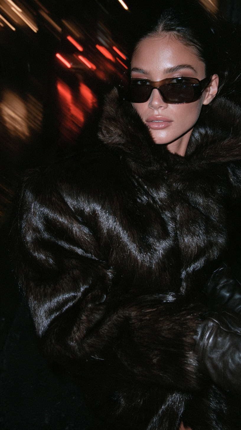 Rainy London Neo-Noir Fashion Snapshot output 2