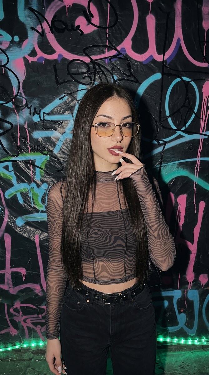 Moonlit Nocturnal Editorial Portrait