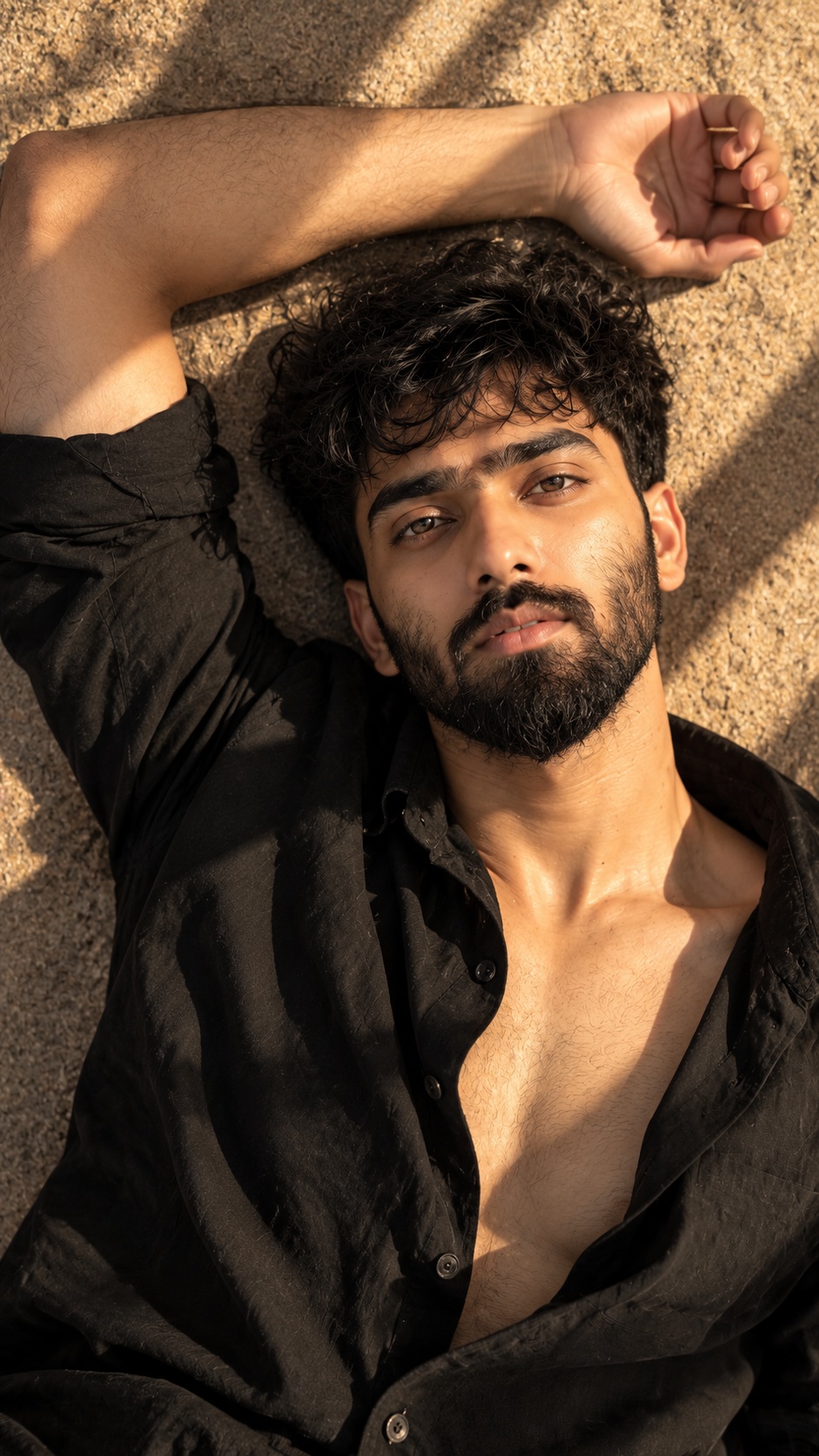 Overhead Portrait on Golden Sand output 1