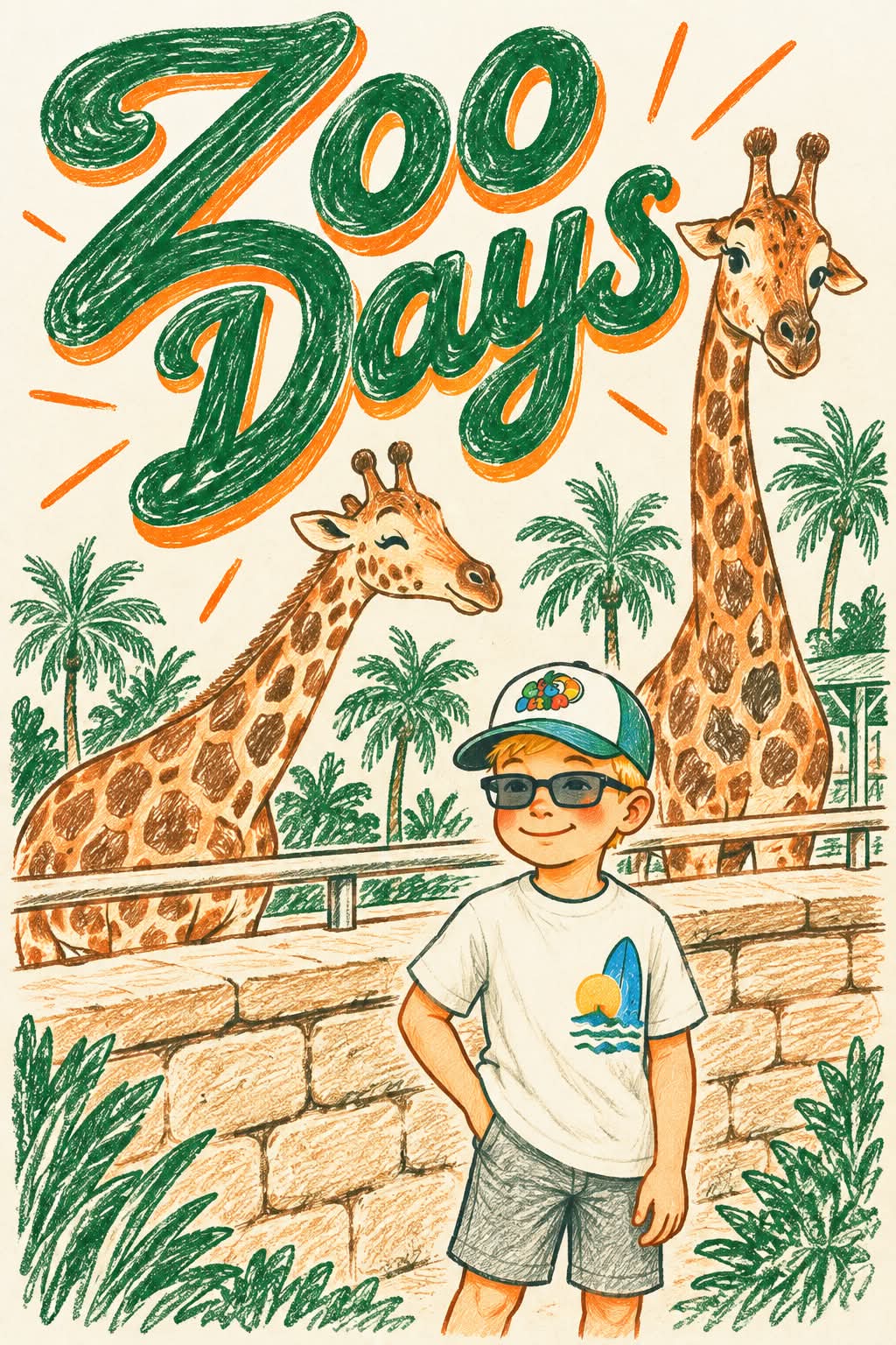 Retro Colored-Pencil Poster from a Photo output 5