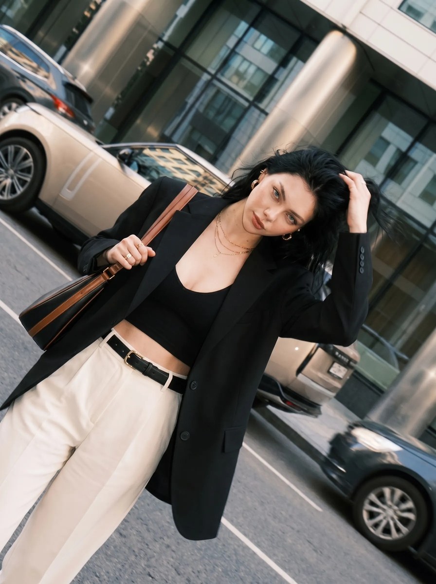 Luxury Street-Style Fashion Portrait output 9