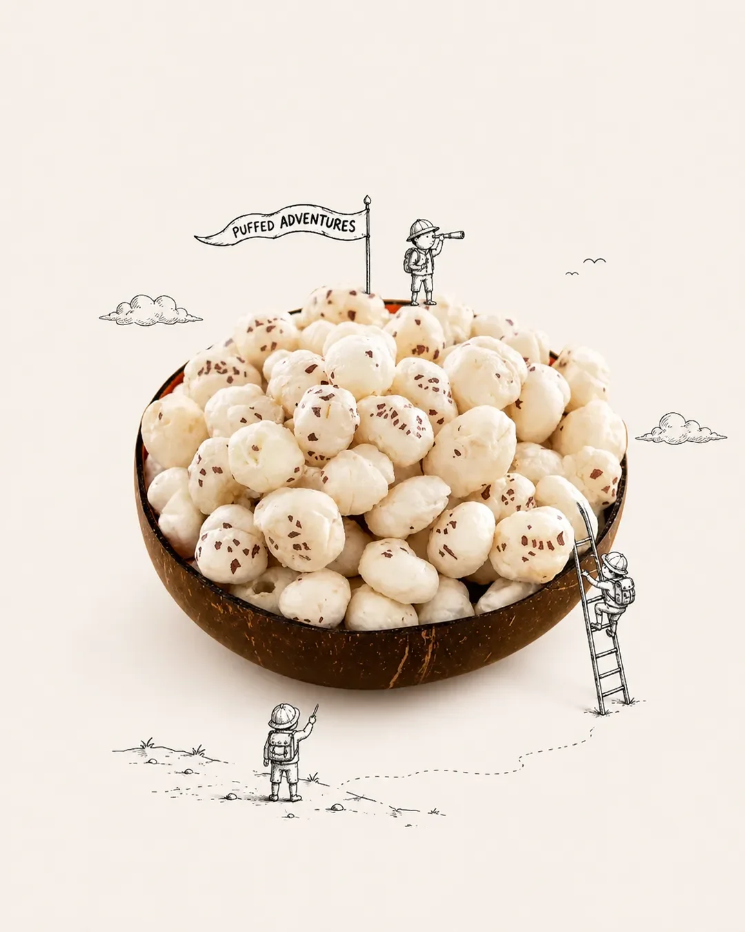 Minimalist Product Ad with Interactive Doodle output 3