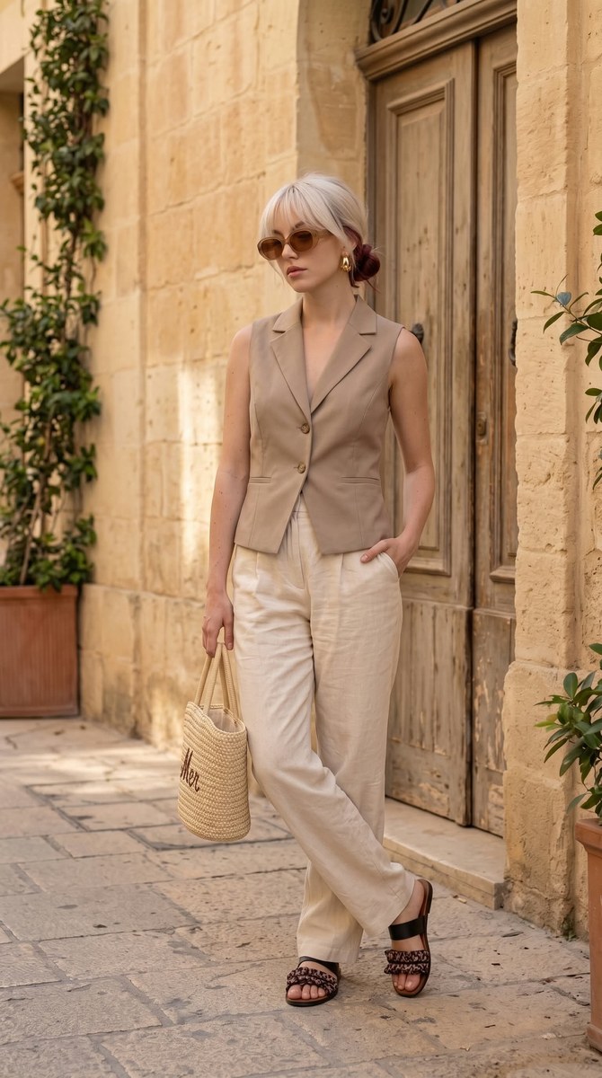 Mediterranean Summer Street-Style Portrait output 2
