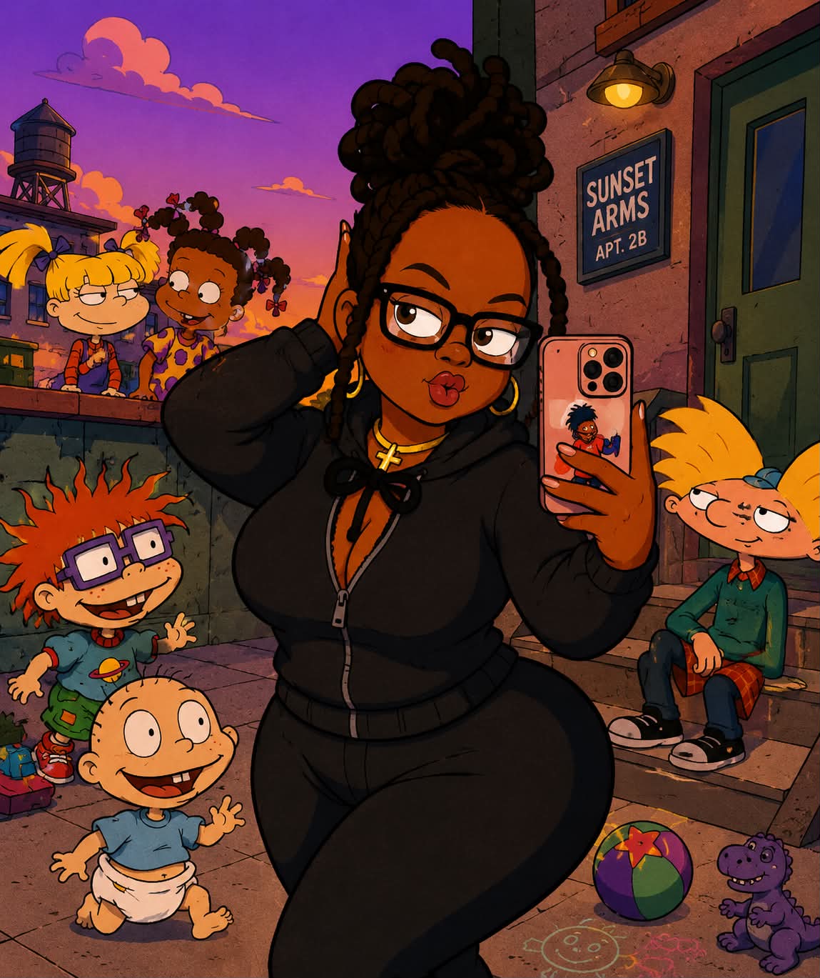 Place Me in a Cartoon World