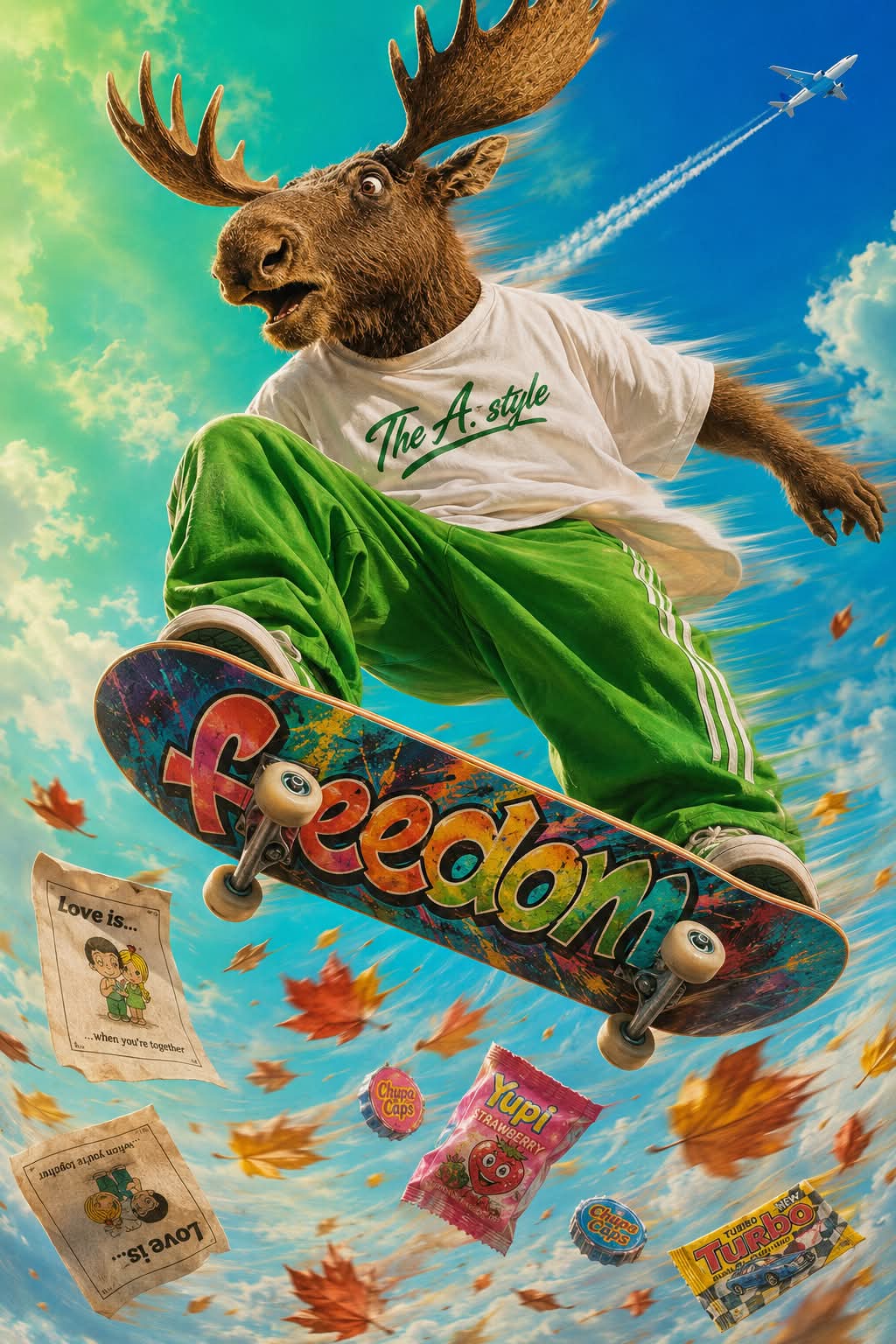 2000s Skateboarding Speed Scene Photo Edit output 2