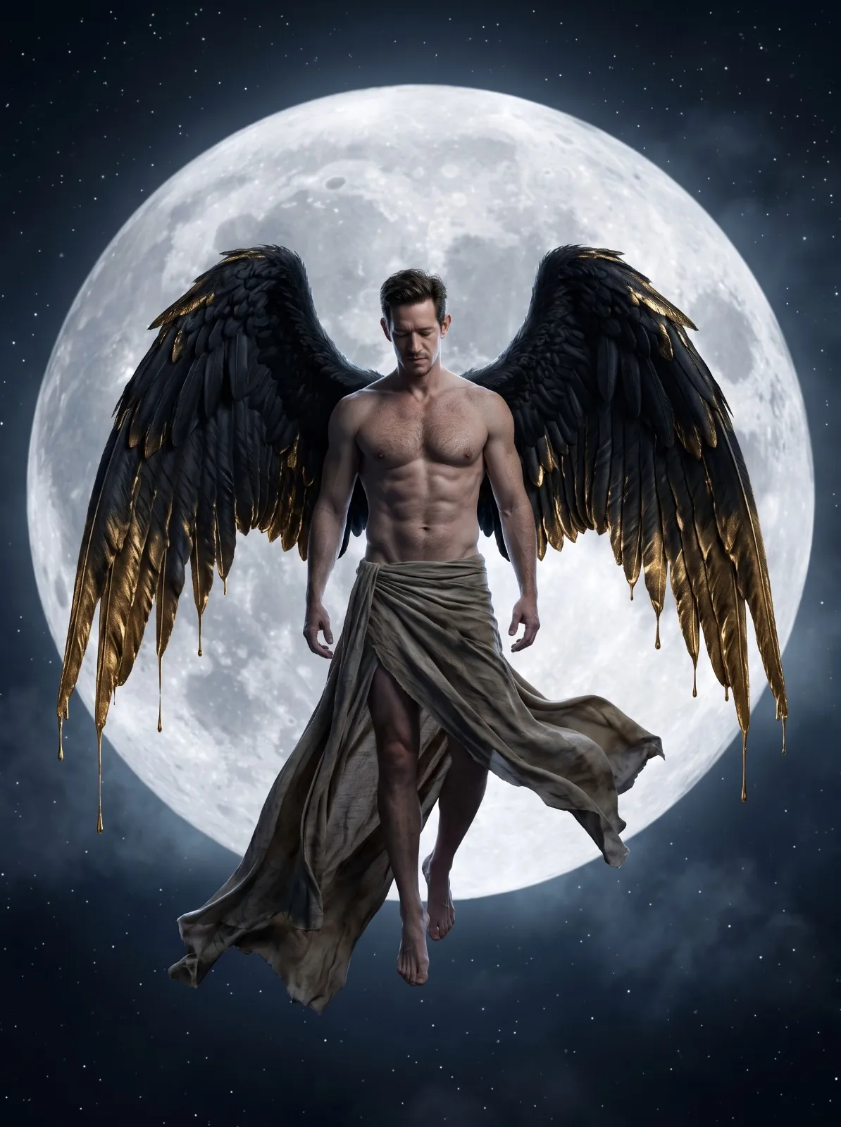 Fallen Arc Angel Before the Full Moon