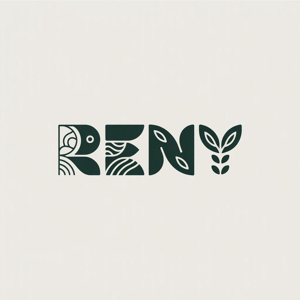 Logotype in Ideogram 1. Reny: output 6