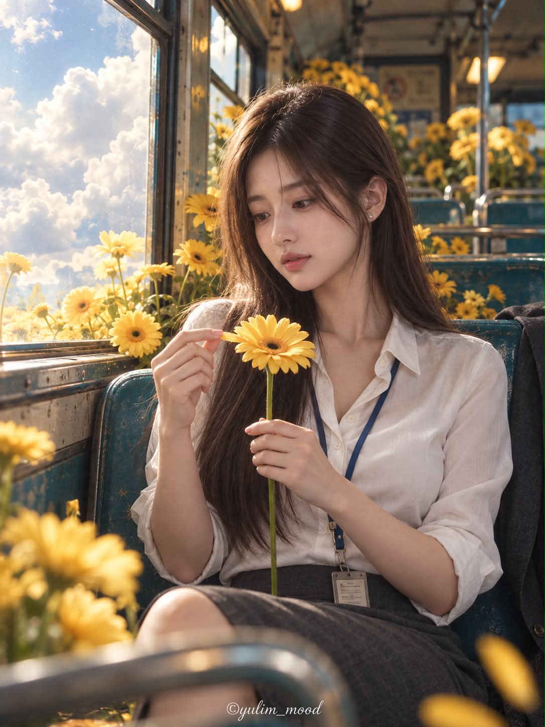 The Secret Bus of Yellow Gerberas: The Riddle