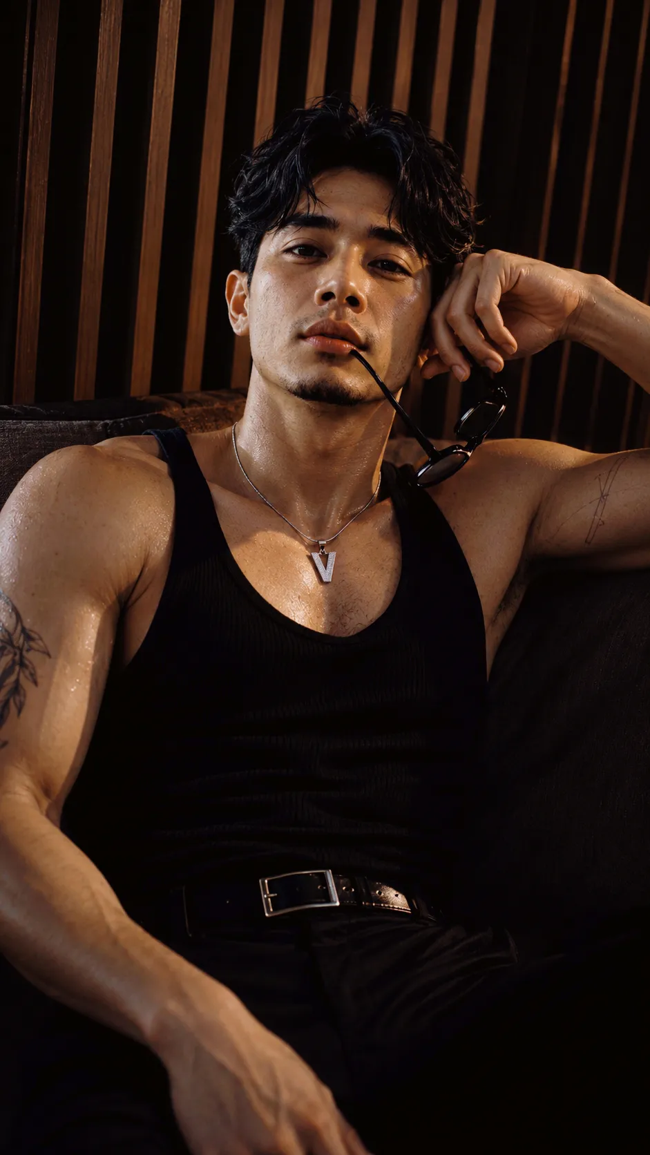 Luxury Men’s Fashion Editorial Portrait