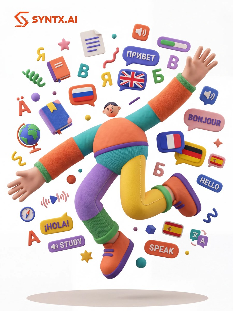 Playful 3D Editorial Illustration output 2