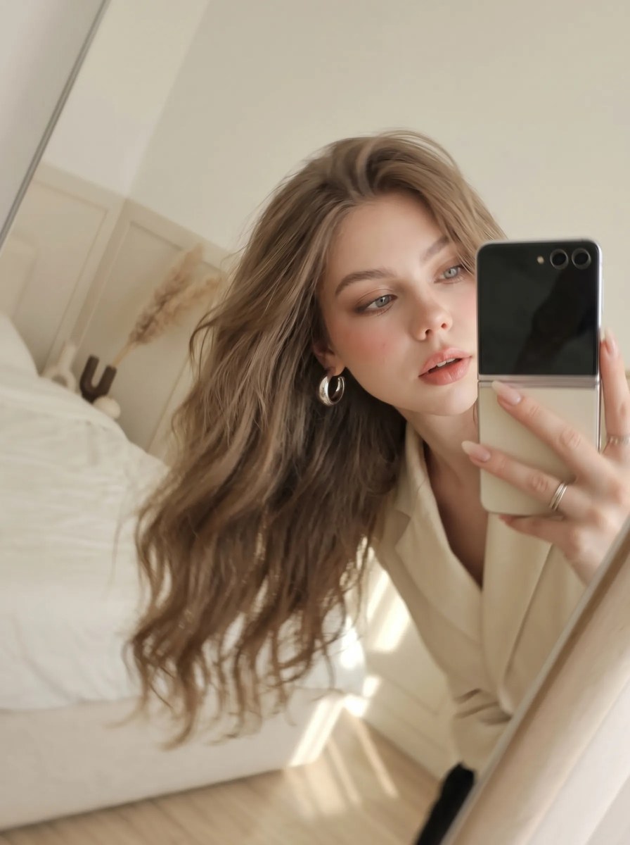 Quiet-Luxury Mirror Selfie output 11