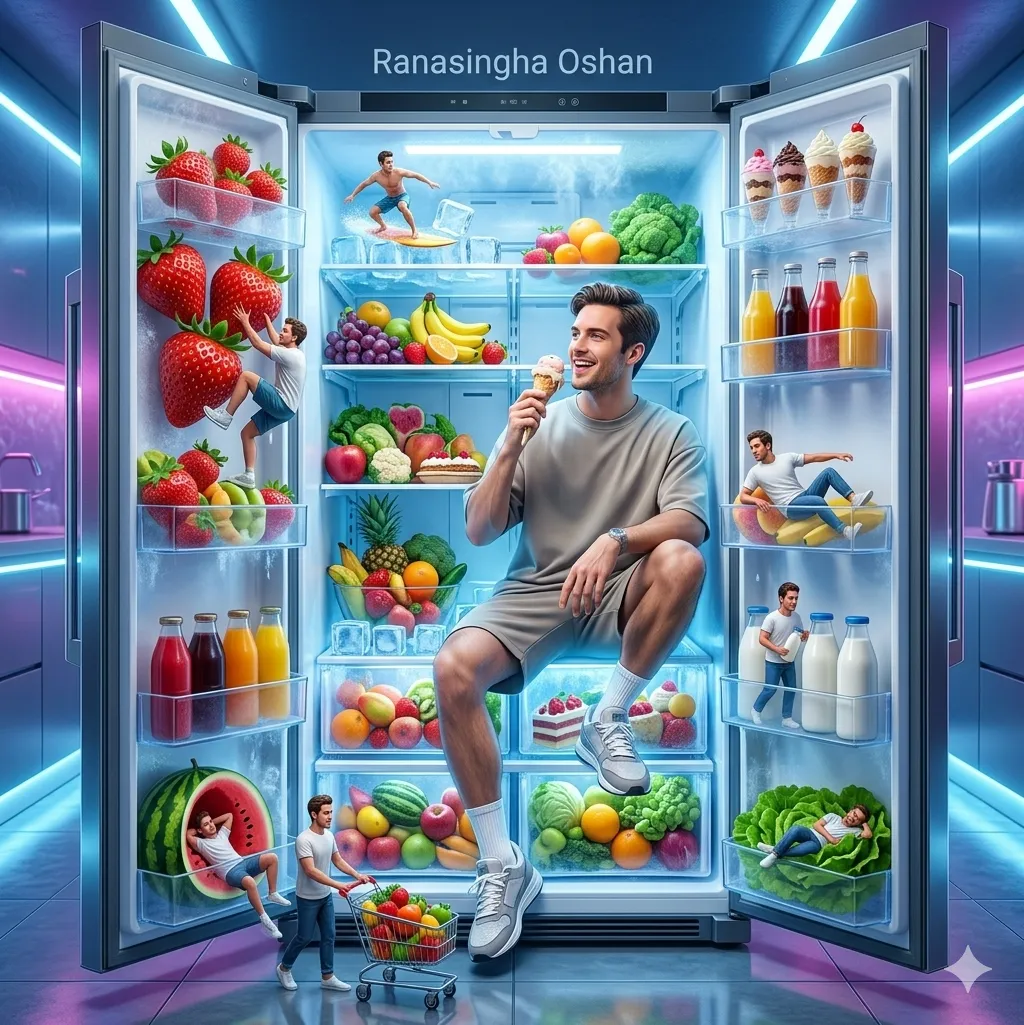 Ranasingha Oshan Frozen Luxury Refrigerator Fantasy