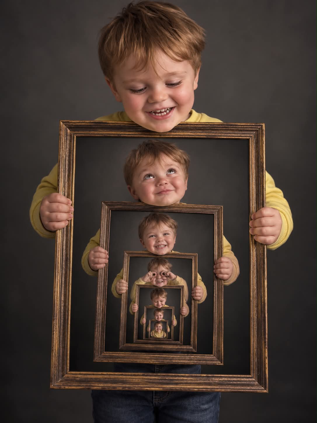 Droste Effect Picture-Frame Portrait output 1