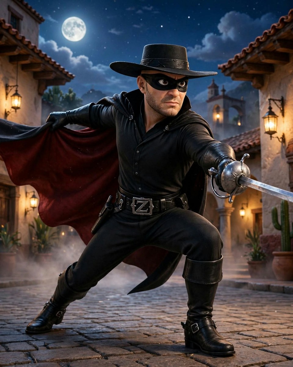 Cinematic 3D Action Character from a Reference Photo