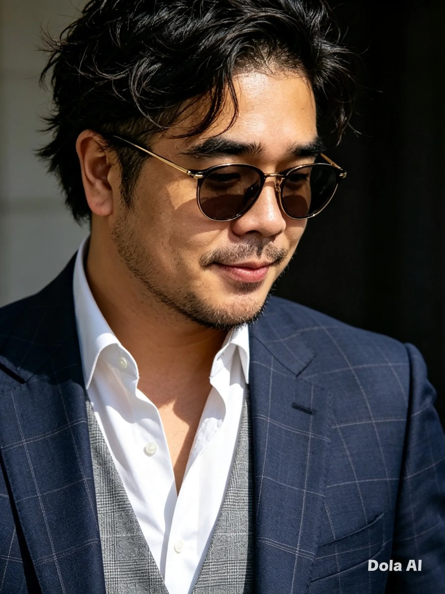 Relaxed Portrait of a Stylish Man output 3