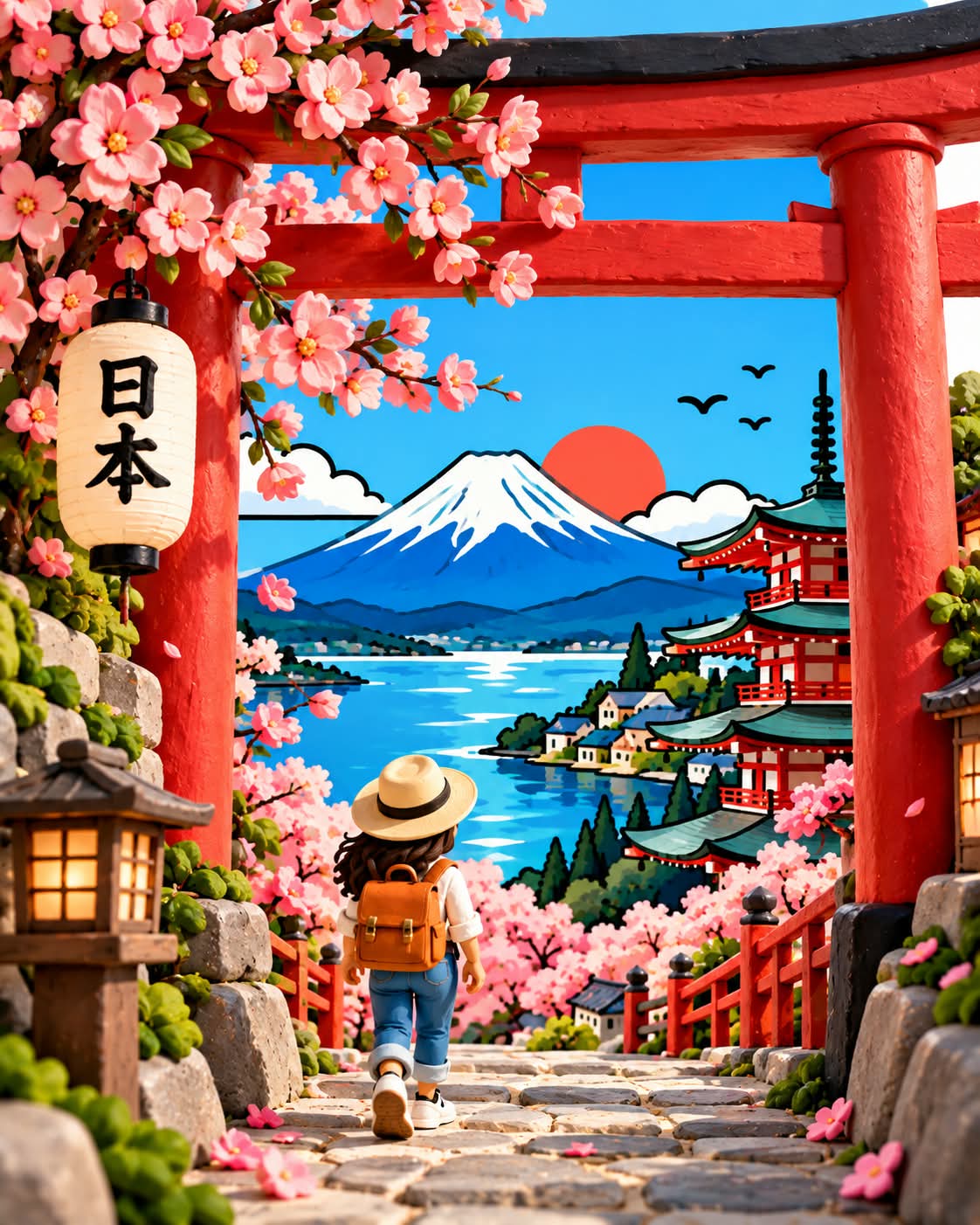 Collectible Mixed-Media Destination Artwork output 2